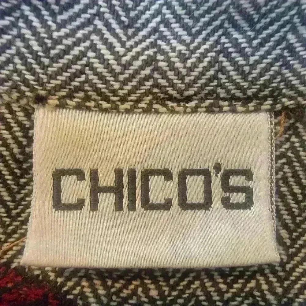 Chicos Vest Small Patchwork Embroidered Sashiko E… - image 15